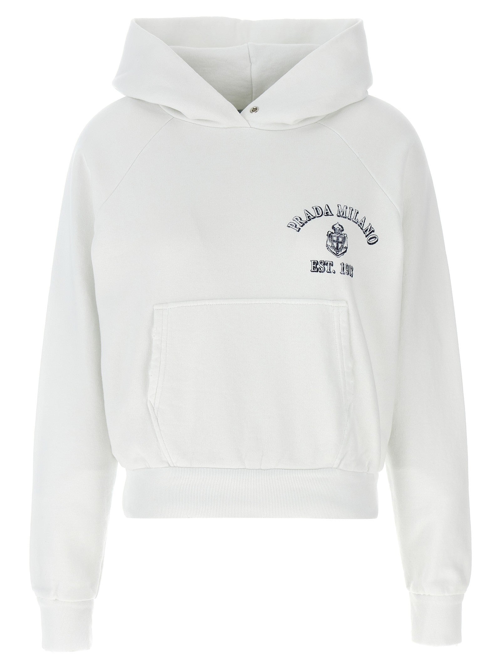 PRADA Vintage Hoodie White