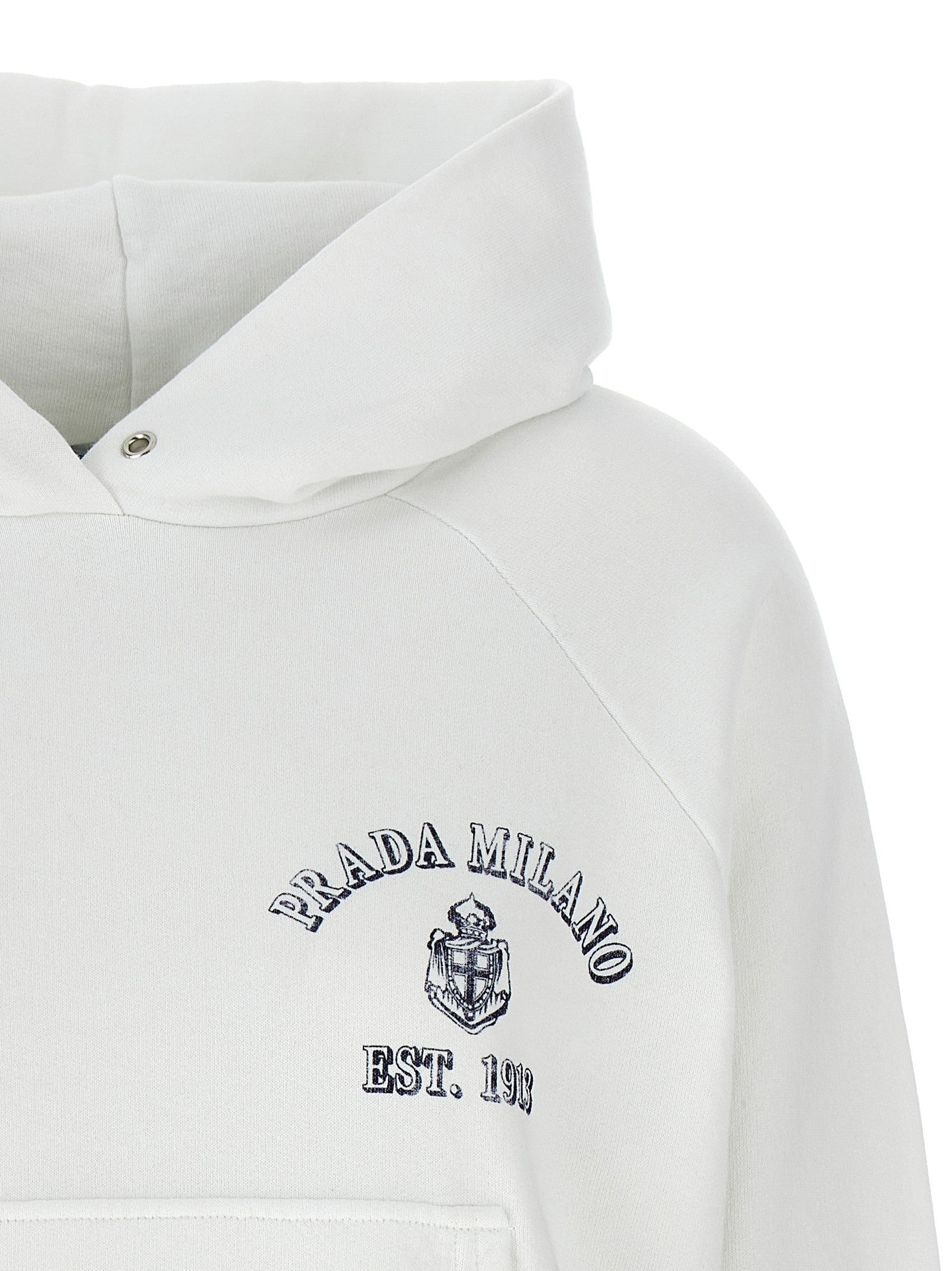 PRADA Vintage Hoodie White