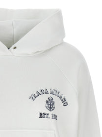 PRADA Vintage Hoodie White
