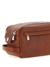Brunello Cucinelli Vintage Leather Beauty Brown