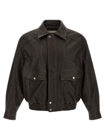 DUNST Vintage Leather Jacket Brown
