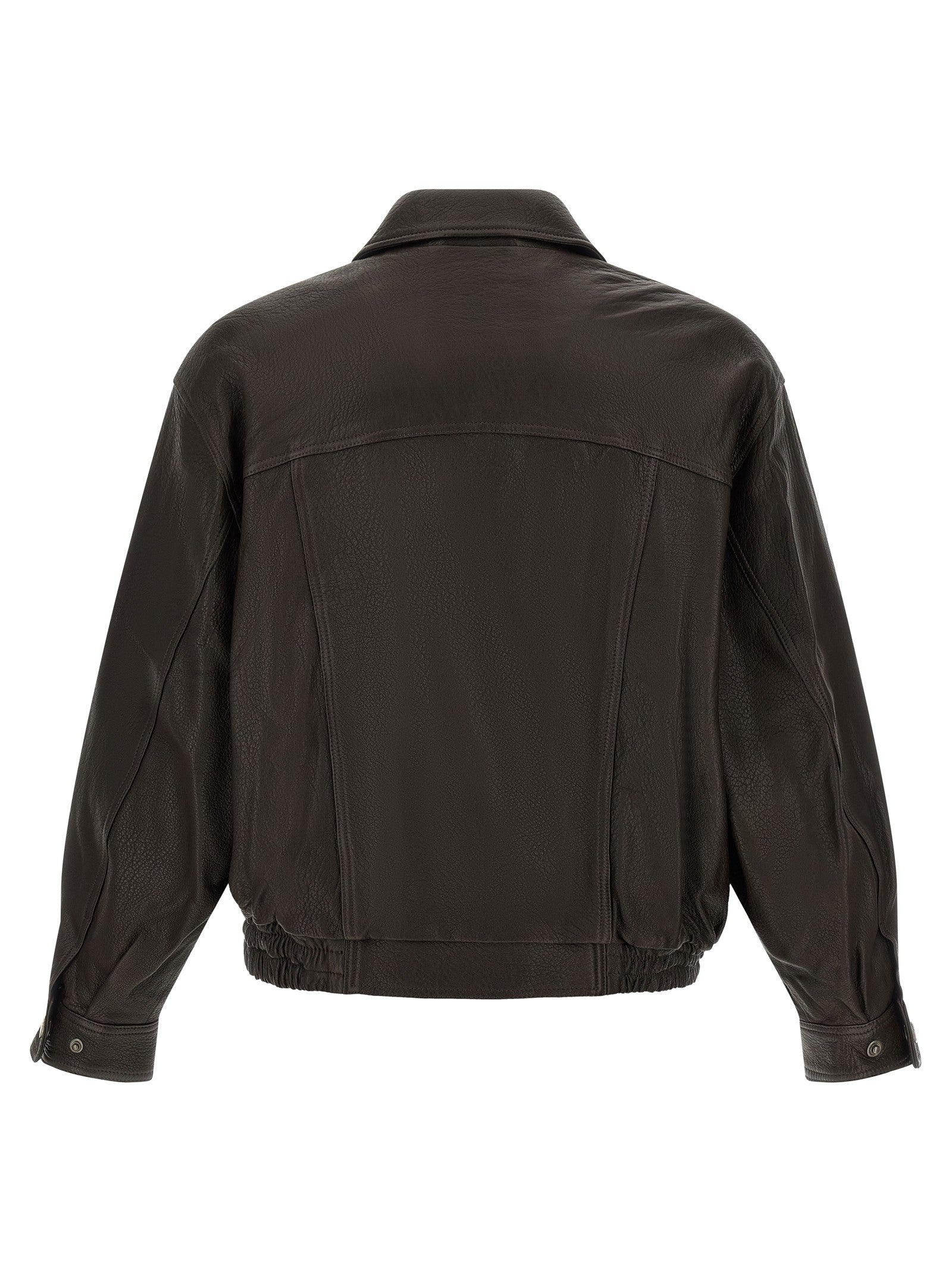 DUNST Vintage Leather Jacket Brown
