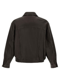 DUNST Vintage Leather Jacket Brown