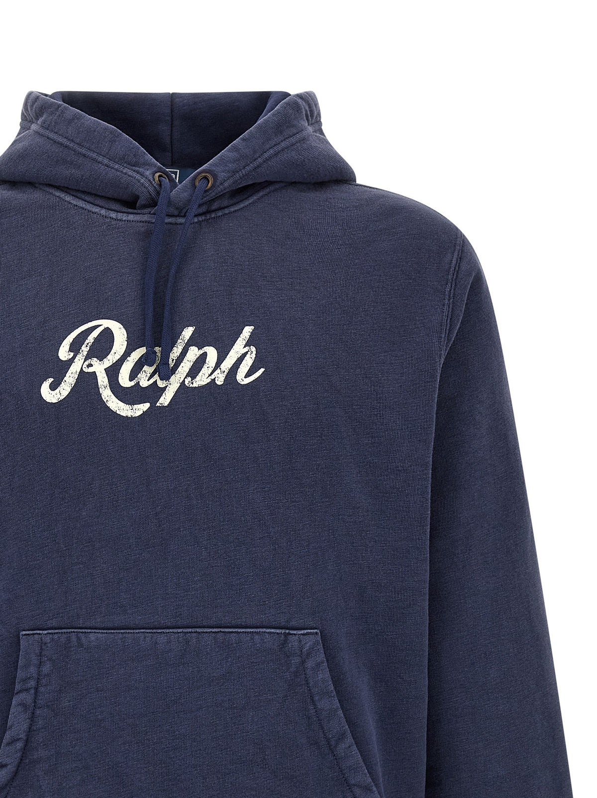 Polo Ralph Lauren Vintage Print Hoodie Blue