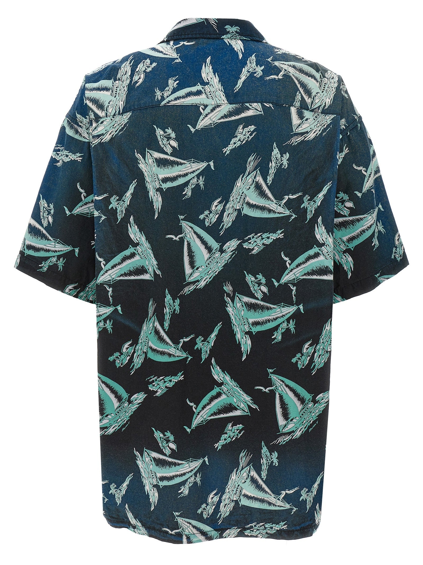 Maison Mihara Yasuhiro Vintage Shirt Blue