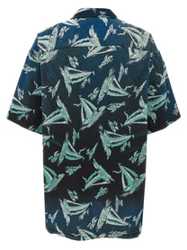 Maison Mihara Yasuhiro Vintage Shirt Blue