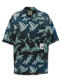Maison Mihara Yasuhiro Vintage Shirt Blue
