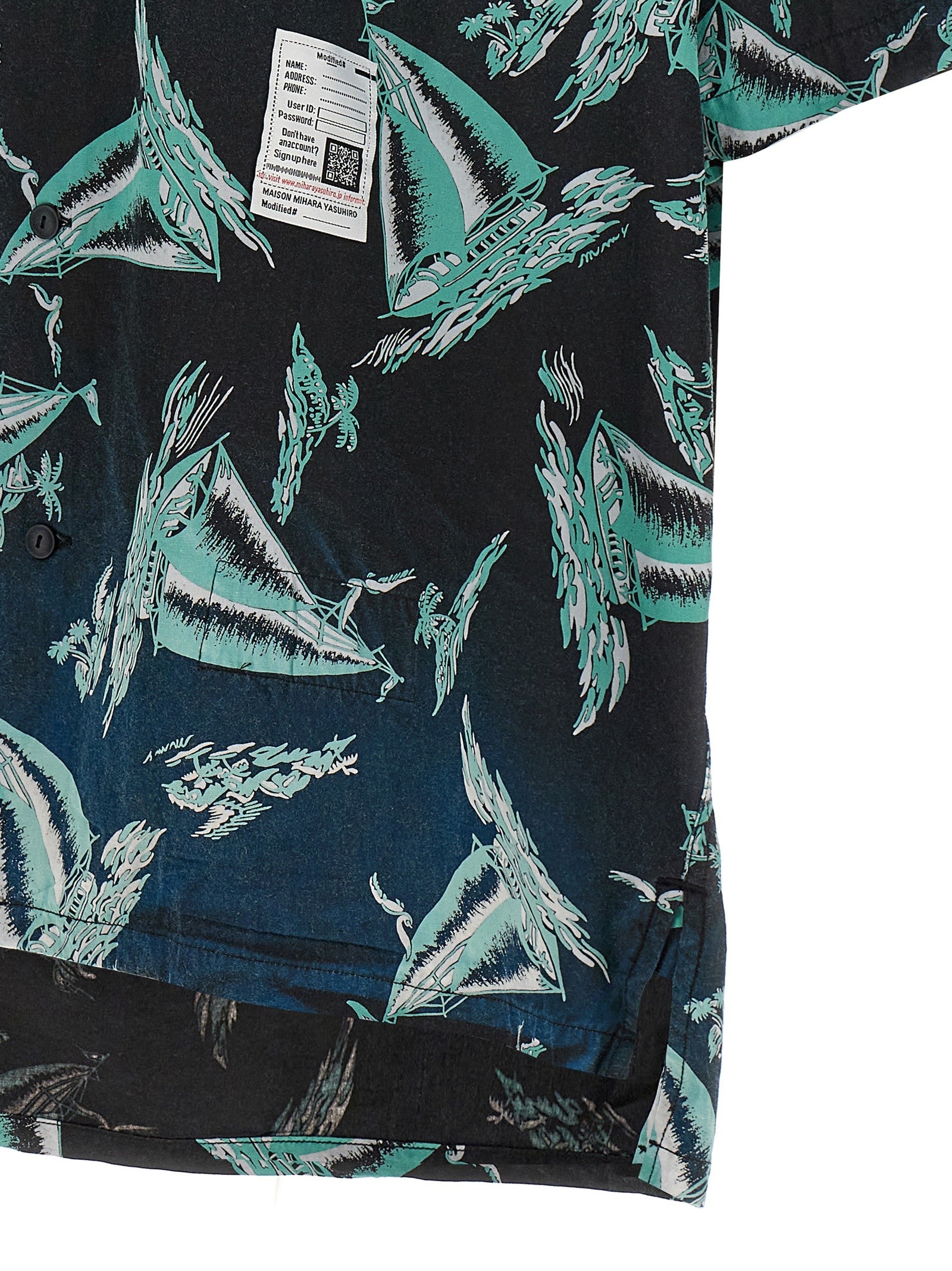Maison Mihara Yasuhiro Vintage Shirt Blue