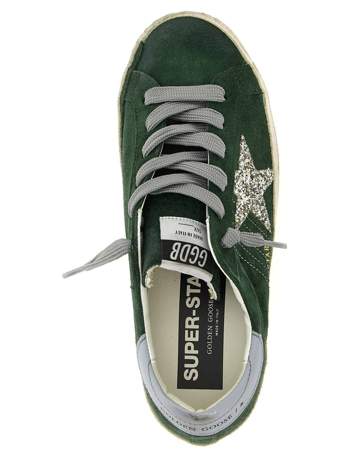 Golden Goose Vintage Super Star Sneakers Green