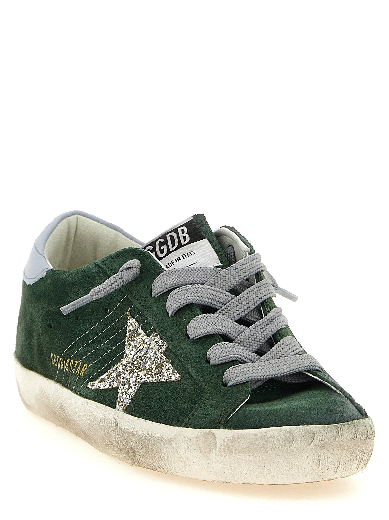 Golden Goose Vintage Super Star Sneakers Green