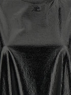 courrèges Vinyl Dress Black, view 4