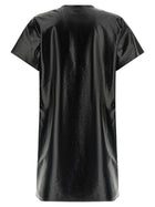 courrèges Vinyl Dress Black, view 2