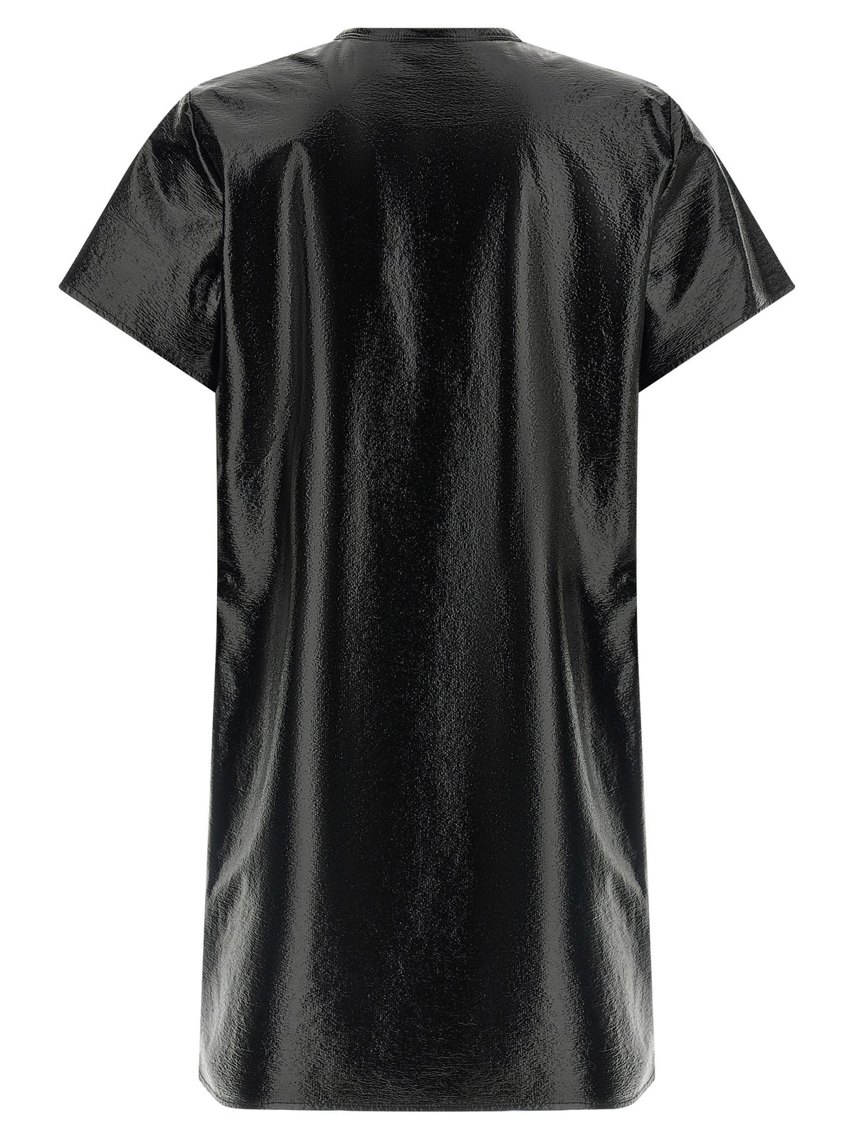 courrèges Vinyl Dress Black, view 2