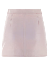 courrèges Vinyl Skirt Blue
