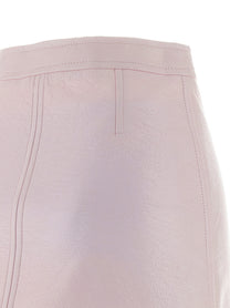 courrèges Vinyl Skirt Blue