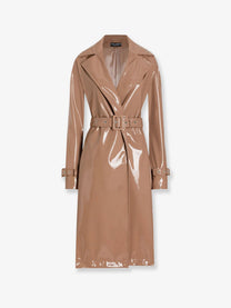Dolce &amp; Gabbana Women's Vinyl Trench Pink