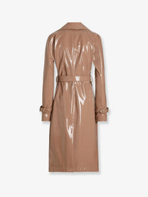 Dolce &amp; Gabbana Women's Vinyl Trench Pink