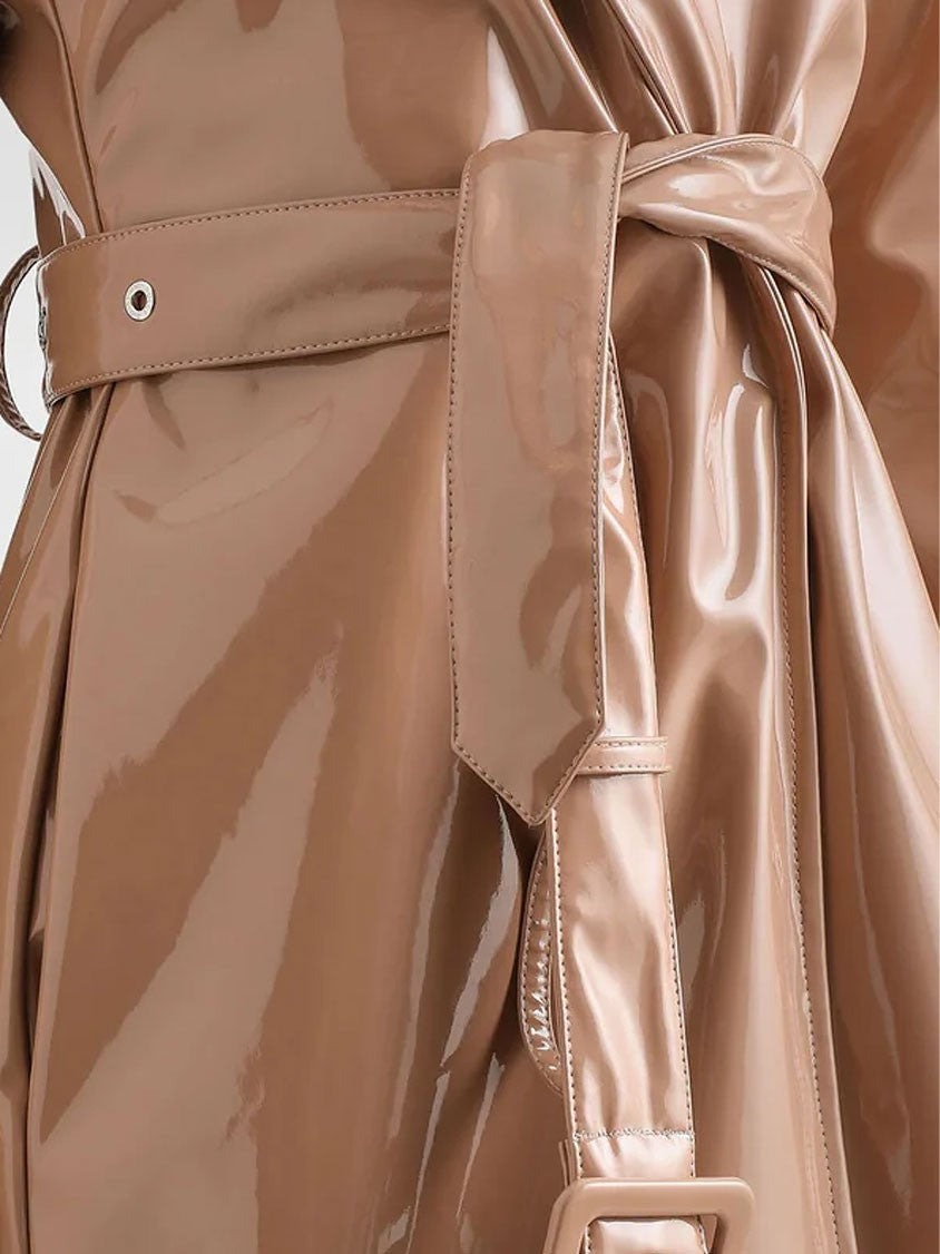 Dolce &amp; Gabbana Women's Vinyl Trench Pink