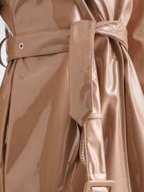 Dolce &amp; Gabbana Women's Vinyl Trench Pink