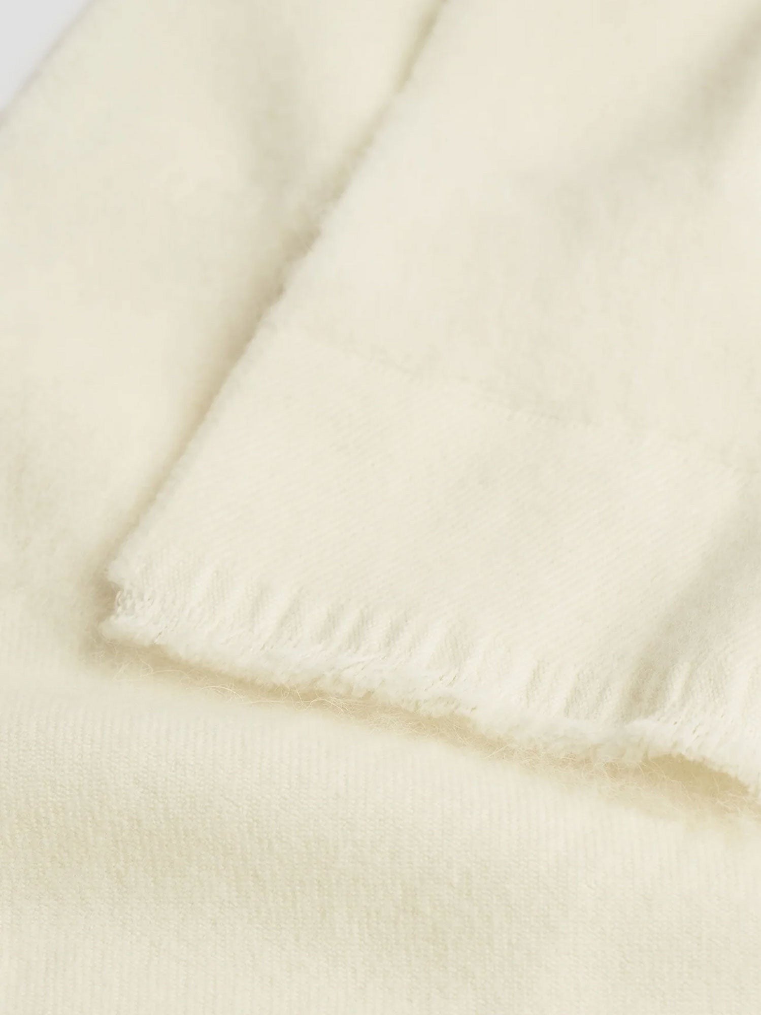 Toteme Women's Virgin Wool and Alpaca Scarf White