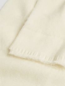 Toteme Women's Virgin Wool and Alpaca Scarf White