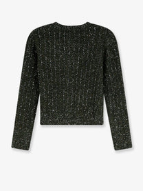 Dior Women's Virgin Wool and Cashmere Blend Tweed Blazer Pattern
