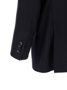 Kiton Virgin Wool and Cashmere Dress Blue, view 3