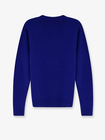 Tom Ford Men's Virgin Wool and Cashmere Sweater Blue
