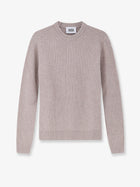 Alpha-Studio Men's Virgin Wool and Cashmere Sweater Kasha