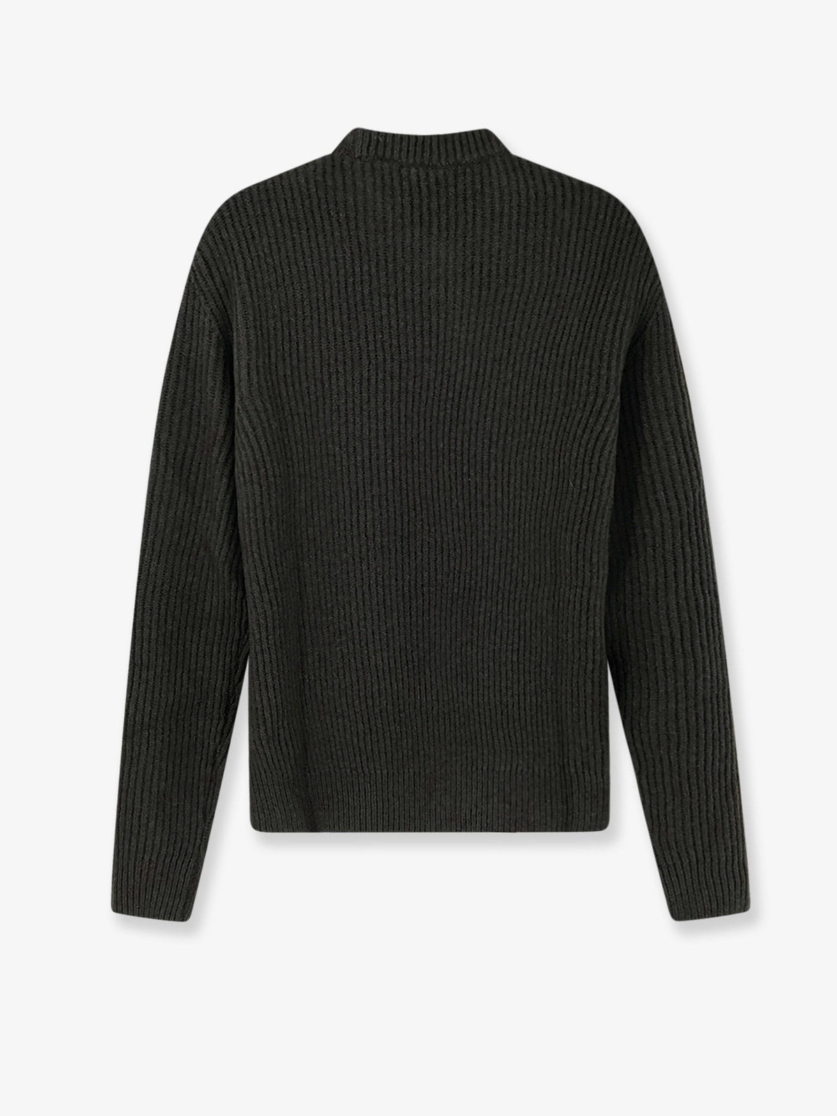 Alpha-Studio Men's Virgin Wool and Cashmere Sweater Green