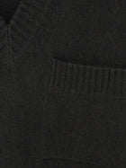 Alpha-Studio Men's Virgin Wool and Cashmere Sweater Black