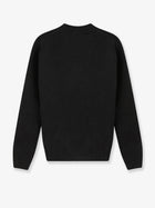 Alpha-Studio Men's Virgin Wool and Cashmere Sweater Black