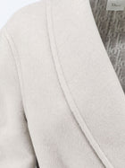 Dior Women's Virgin Wool and Silk Coat Gold, view 3
