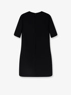 Valentino Women's Virgin Wool and Silk Mini Dress Black