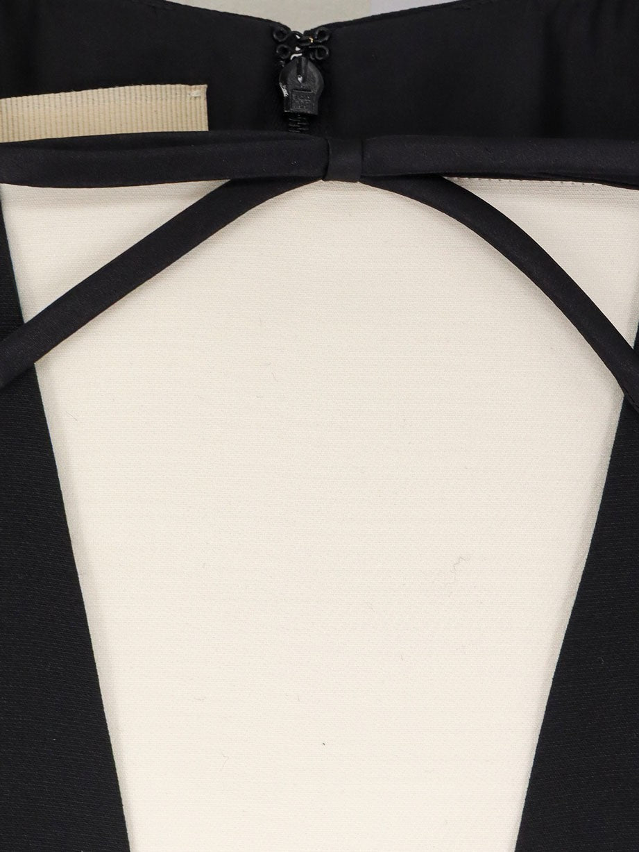 Valentino Women's Virgin Wool and Silk Mini Dress Black