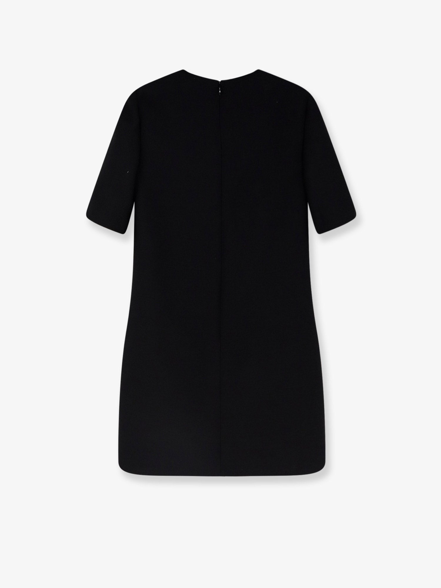 Valentino Women's Virgin Wool and Silk Mini Dress Black