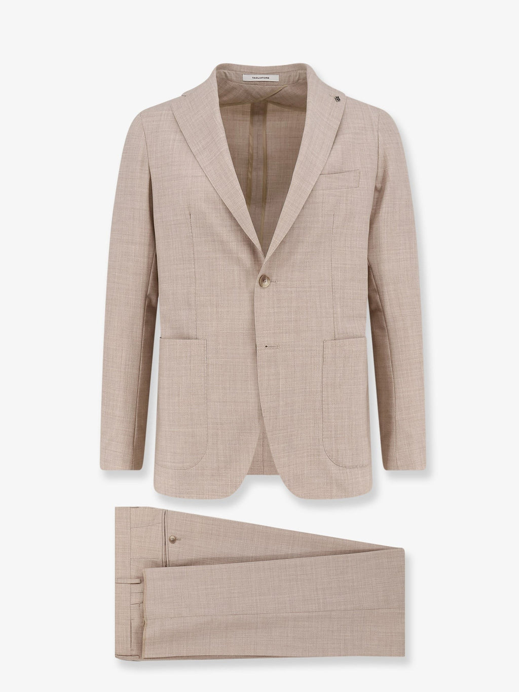Tagliatore Men's Virgin Wool and Silk Suit Avano