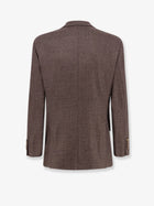 Brunello Cucinelli Men's Virgin Wool Blazer Gold, view 2