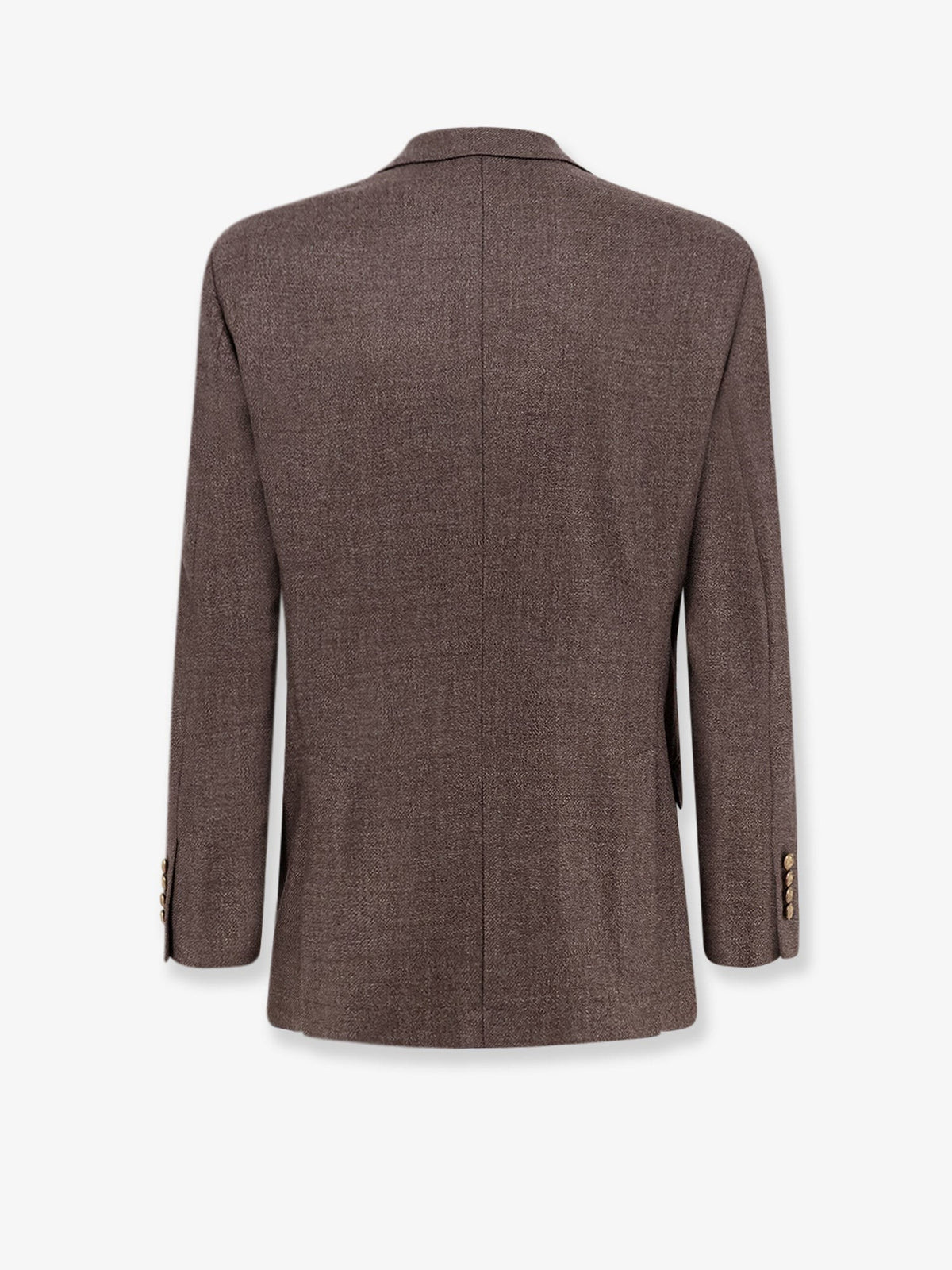 Brunello Cucinelli Men's Virgin Wool Blazer Gold, view 2
