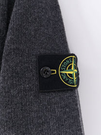 Stone Island Men's Virgin Wool Blend Sweater MELANGE LEAD