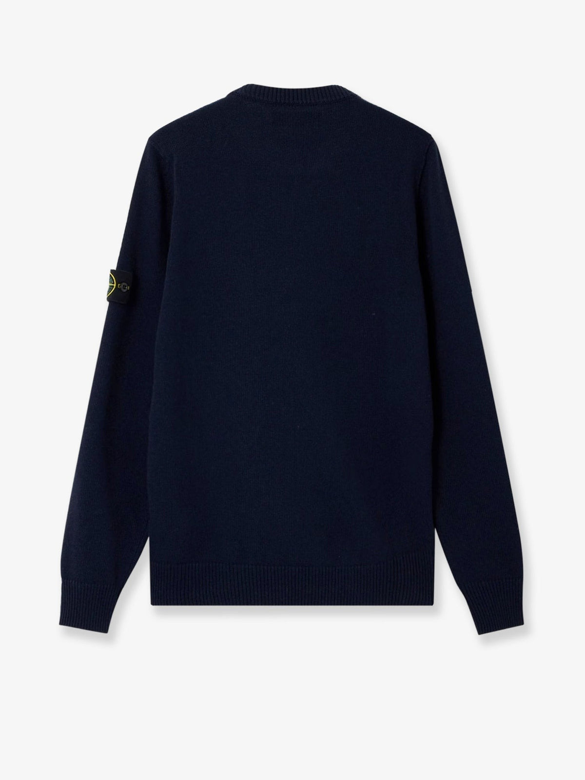 Stone Island Men's Virgin Wool Blend Sweater Blue