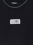 MM6 Maison Margiela Women's Virgin Wool Blend Sweater Black, view 3