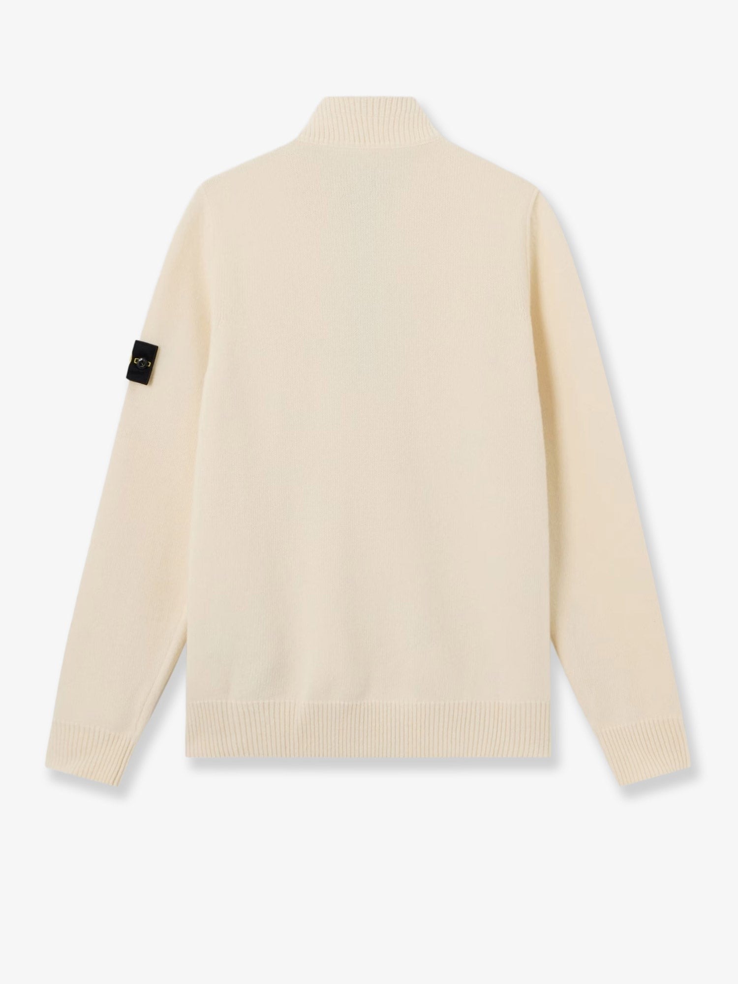 Stone Island Men's Virgin Wool Blend Sweater White