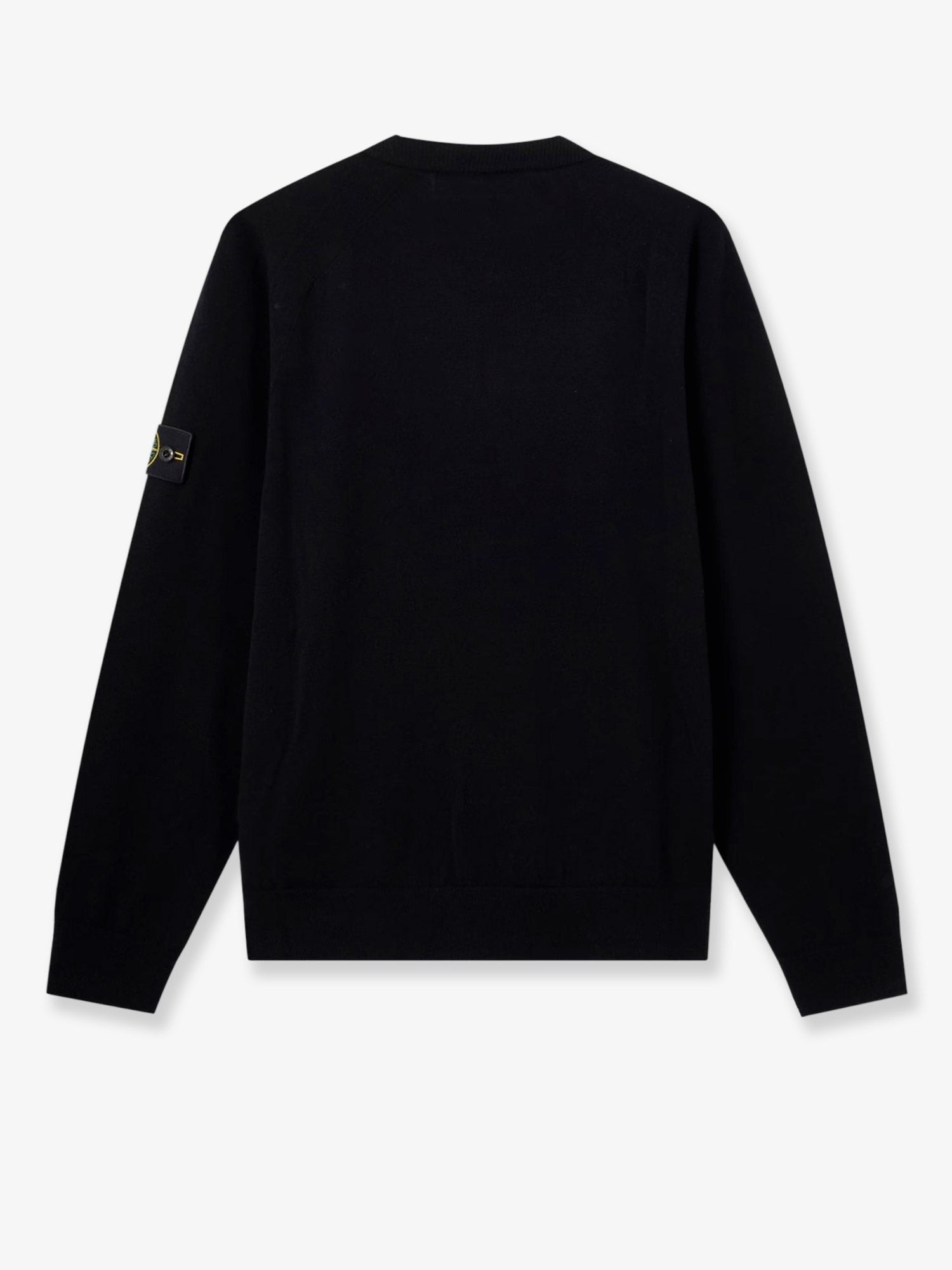 Stone Island Men's Virgin Wool Blend Sweater Black