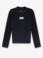 MM6 Maison Margiela Women's Virgin Wool Blend Sweater Black