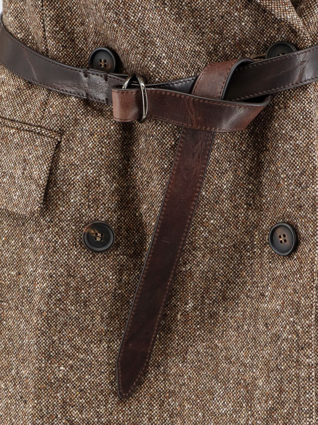 Brunello Cucinelli Women's Virgin Wool Blend Vest Brown