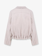 Brunello Cucinelli Women's Virgin Wool Bomber MARMOMELANGE