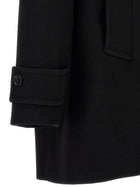 Ami Paris Virgin Wool Caban Black