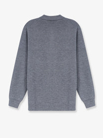 ASPESI Women's Virgin Wool Cardigan Grey