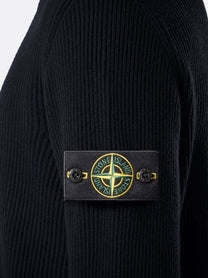 Stone Island Men's Virgin Wool Cardigan Blue
